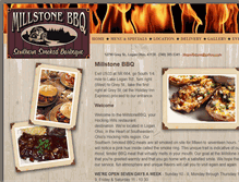 Tablet Screenshot of millstonebbq.com